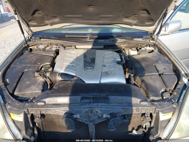 2002 Lexus Ls 430 მანქანა იყიდება აუქციონზე, vin: JTHBN30F620058180, აუქციონის ნომერი: 46124260