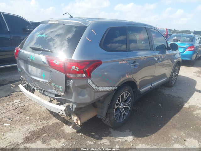 2016 Mitsubishi Outlander Se/sel მანქანა იყიდება აუქციონზე, vin: JA4AD3A38GZ015459, აუქციონის ნომერი: 46124263