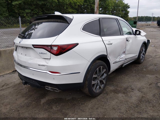 46124277 :رقم المزاد ، 5J8YE1H45NL038347 vin ، 2022 Acura Mdx Technology Package مزاد بيع