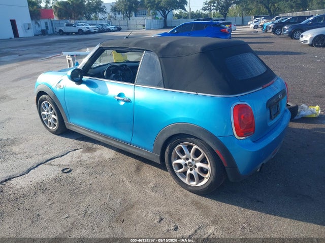 46124297 :رقم المزاد ، WMWWG5C5XG3C19292 vin ، 2016 Mini Convertible Cooper مزاد بيع
