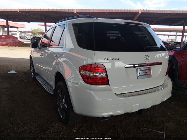 Auction sale of the 2008 Mercedes-benz Ml 550 4matic, vin: 4JGBB72E08A423568, lot number: 46124392