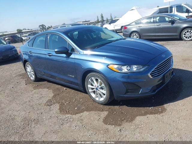 2019 Ford Fusion Hybrid Se მანქანა იყიდება აუქციონზე, vin: 3FA6P0LU4KR274203, აუქციონის ნომერი: 46124407
