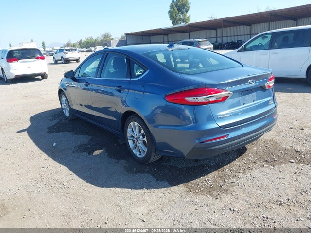 2019 Ford Fusion Hybrid Se მანქანა იყიდება აუქციონზე, vin: 3FA6P0LU4KR274203, აუქციონის ნომერი: 46124407