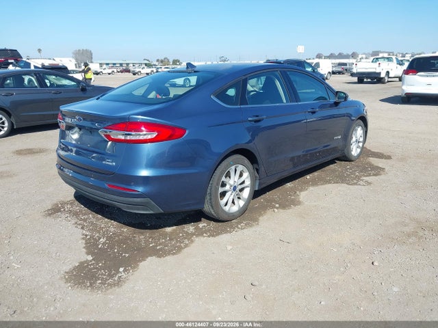 2019 Ford Fusion Hybrid Se მანქანა იყიდება აუქციონზე, vin: 3FA6P0LU4KR274203, აუქციონის ნომერი: 46124407