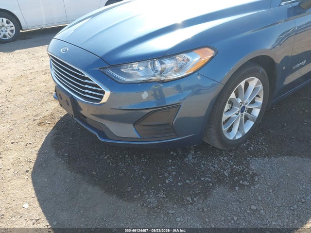 2019 Ford Fusion Hybrid Se მანქანა იყიდება აუქციონზე, vin: 3FA6P0LU4KR274203, აუქციონის ნომერი: 46124407