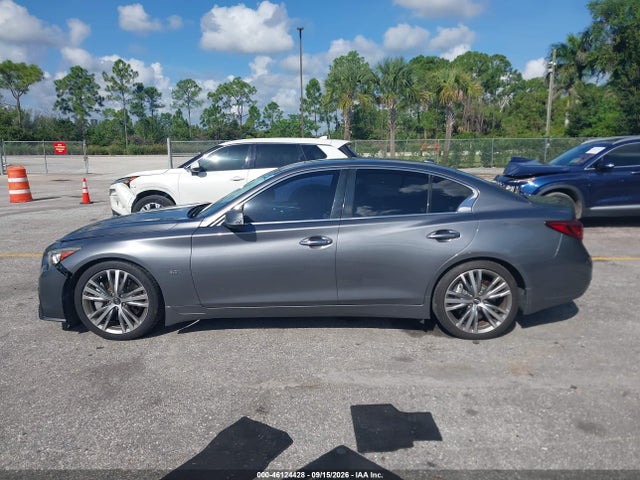 46124428 :رقم المزاد ، JN1EV7AP9KM512480 vin ، 2019 Infiniti Q50 3.0t Sport مزاد بيع