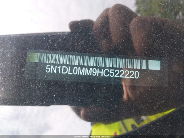 Aukcja sprzedaży 2017 Infiniti Qx60, vin: 5N1DL0MM9HC522220, numer aukcji: 46124505
