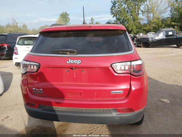 2018 Jeep Compass Latitude 4x4 მანქანა იყიდება აუქციონზე, vin: 3C4NJDBBXJT192136, აუქციონის ნომერი: 46124589