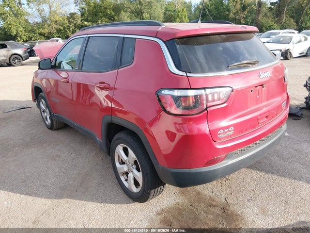 2018 Jeep Compass Latitude 4x4 მანქანა იყიდება აუქციონზე, vin: 3C4NJDBBXJT192136, აუქციონის ნომერი: 46124589