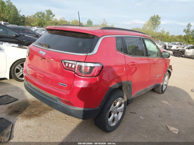 2018 Jeep Compass Latitude 4x4 მანქანა იყიდება აუქციონზე, vin: 3C4NJDBBXJT192136, აუქციონის ნომერი: 46124589