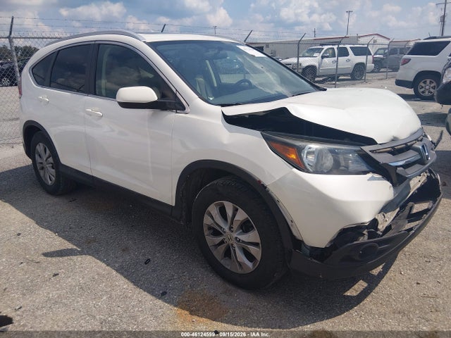 46124599 :رقم المزاد ، 5J6RM3H70DL021539 vin ، 2013 Honda Cr-v Ex-l مزاد بيع