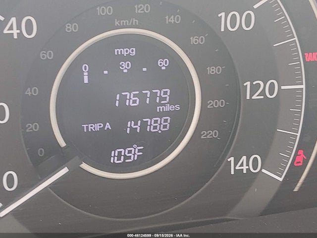 46124599 :رقم المزاد ، 5J6RM3H70DL021539 vin ، 2013 Honda Cr-v Ex-l مزاد بيع