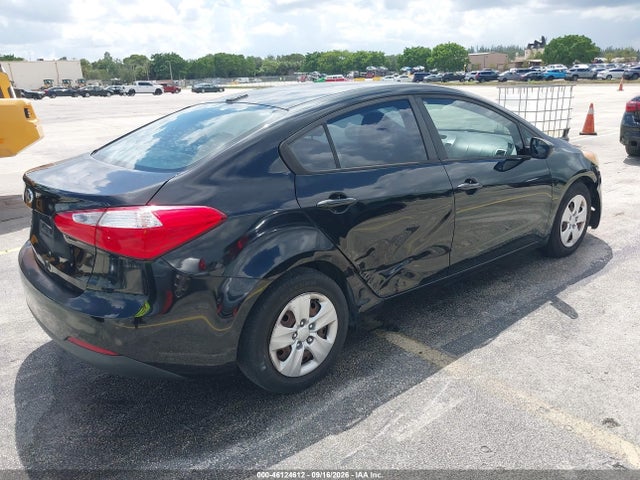 46124612 :رقم المزاد ، KNAFK4A66G5592030 vin ، 2016 Kia Forte Lx مزاد بيع