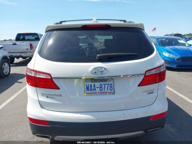 46124631 :رقم المزاد ، KM8SNDHF8GU135011 vin ، 2016 Hyundai Santa Fe Limited مزاد بيع