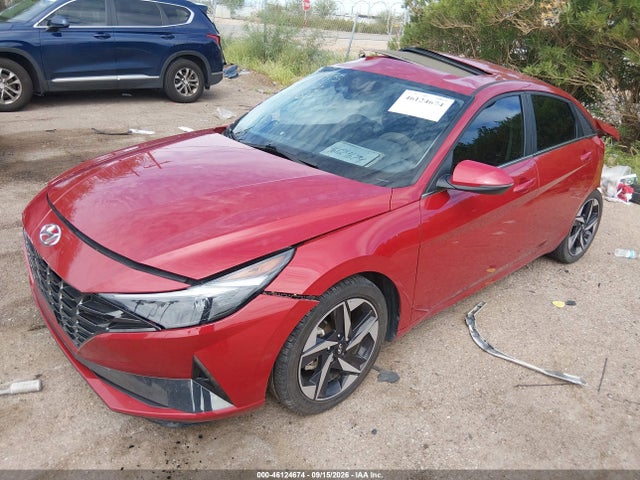 KMHLN4AGXNU338700 Hyundai ELANTRA SEL