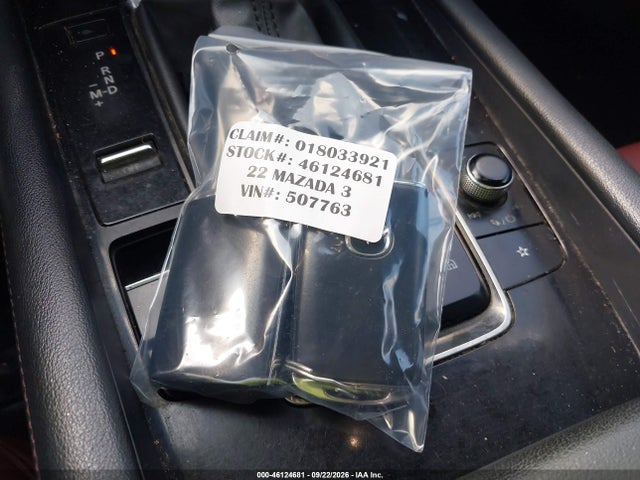 Продажа на аукционе авто 2022 Mazda Mazda3 Carbon Edition, vin: JM1BPACL8N1507763, номер лота: 46124681