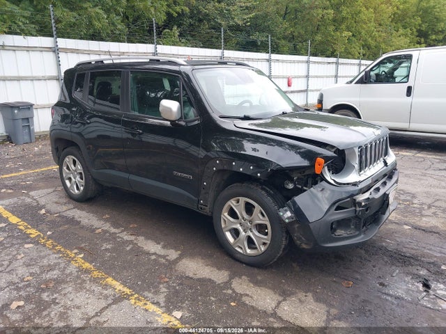 46124705 :رقم المزاد ، ZACCJBDT2GPE26934 vin ، 2016 Jeep Renegade Limited مزاد بيع