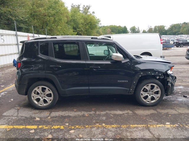 2016 Jeep Renegade Limited მანქანა იყიდება აუქციონზე, vin: ZACCJBDT2GPE26934, აუქციონის ნომერი: 46124705