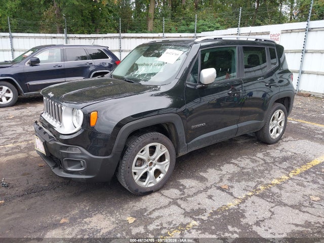 2016 Jeep Renegade Limited მანქანა იყიდება აუქციონზე, vin: ZACCJBDT2GPE26934, აუქციონის ნომერი: 46124705