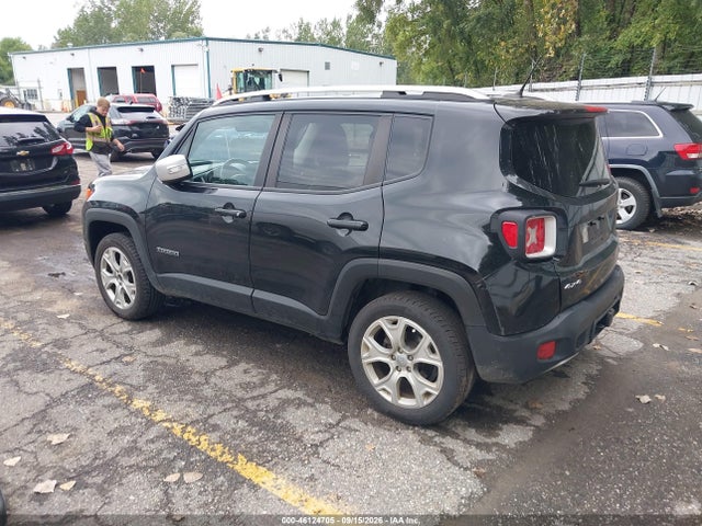 2016 Jeep Renegade Limited მანქანა იყიდება აუქციონზე, vin: ZACCJBDT2GPE26934, აუქციონის ნომერი: 46124705