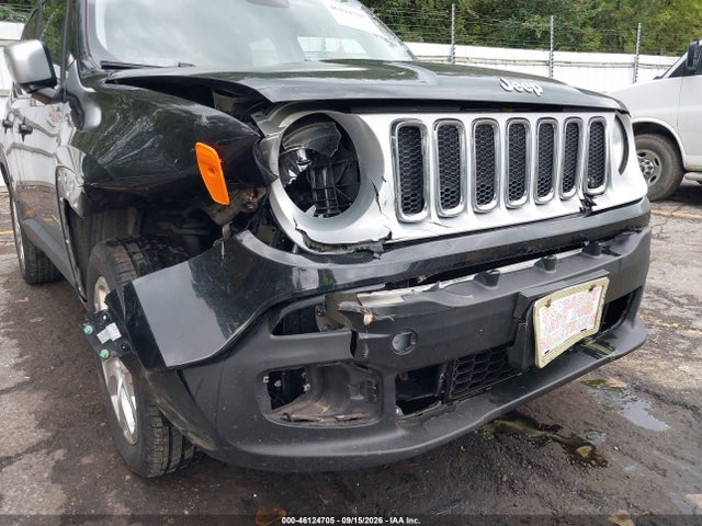 2016 Jeep Renegade Limited მანქანა იყიდება აუქციონზე, vin: ZACCJBDT2GPE26934, აუქციონის ნომერი: 46124705