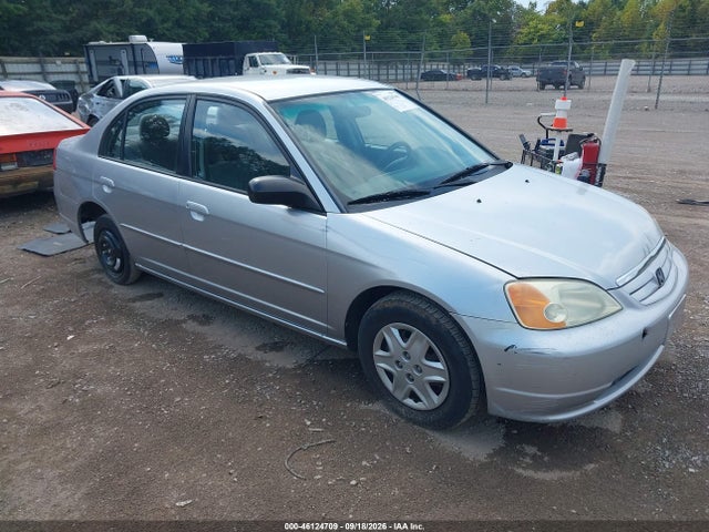 2003 Honda Civic Lx მანქანა იყიდება აუქციონზე, vin: 2HGES16553H627352, აუქციონის ნომერი: 46124709