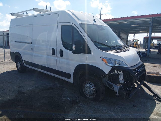 2025 Ram Promaster 2500 Tradesman High Roof 159 Wb W/pass Seat მანქანა იყიდება აუქციონზე, vin: 3C6LRVDG8SE530743, აუქციონის ნომერი: 46124725