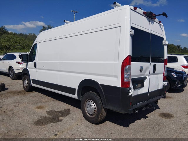 Продажа на аукционе авто 2025 Ram Promaster 2500 Tradesman High Roof 159 Wb W/pass Seat, vin: 3C6LRVDG8SE530743, номер лота: 46124725