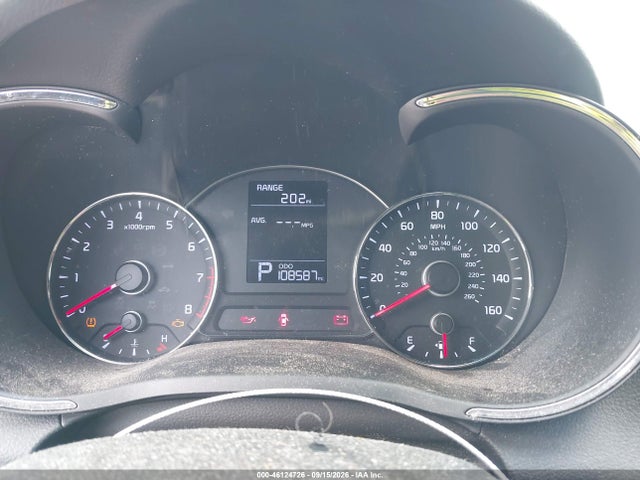 2016 Kia Forte Lx მანქანა იყიდება აუქციონზე, vin: KNAFK5A86G5571783, აუქციონის ნომერი: 46124726