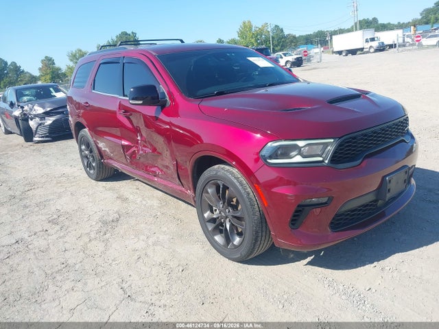 46124734 :رقم المزاد ، 1C4RDJDG4MC557054 vin ، 2021 Dodge Durango Gt Plus Awd مزاد بيع