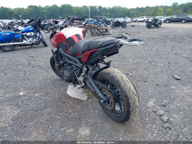 2017 Yamaha Fz09 მანქანა იყიდება აუქციონზე, vin: JYARN53E4HA000808, აუქციონის ნომერი: 46124733