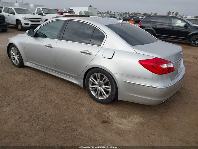 2012 Hyundai Genesis 3.8 მანქანა იყიდება აუქციონზე, vin: KMHGC4DD0CU158955, აუქციონის ნომერი: 46124749
