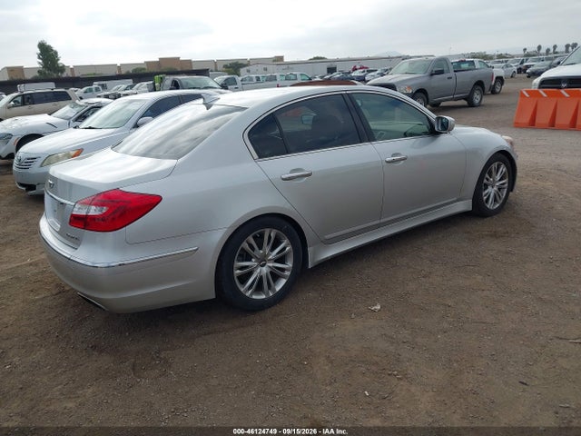 2012 Hyundai Genesis 3.8 მანქანა იყიდება აუქციონზე, vin: KMHGC4DD0CU158955, აუქციონის ნომერი: 46124749
