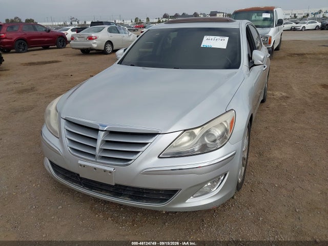 2012 Hyundai Genesis 3.8 მანქანა იყიდება აუქციონზე, vin: KMHGC4DD0CU158955, აუქციონის ნომერი: 46124749