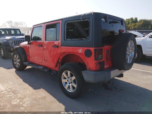 46124785 :رقم المزاد ، 1C4BJWEG5DL575651 vin ، 2013 Jeep Wrangler Unlimited Sahara مزاد بيع