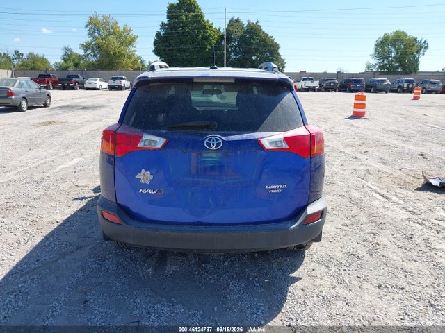 46124787 :رقم المزاد ، 2T3DFREV6FW276857 vin ، 2015 Toyota Rav4 Limited مزاد بيع