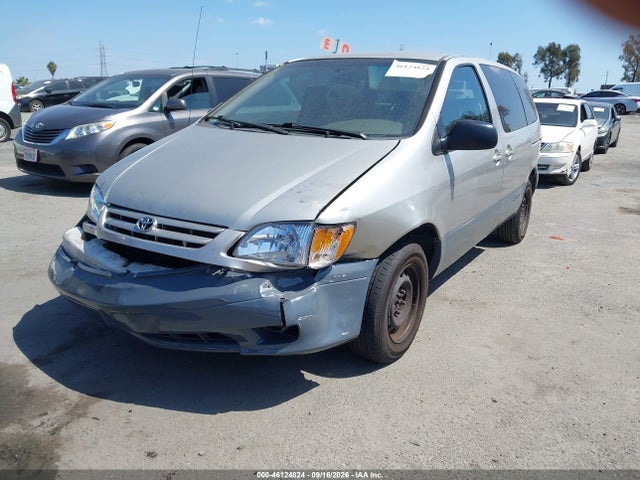 2001 Toyota Sienna Ce მანქანა იყიდება აუქციონზე, vin: 4T3ZF19C11U397658, აუქციონის ნომერი: 46124824