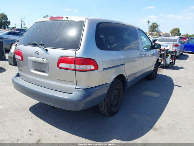 2001 Toyota Sienna Ce მანქანა იყიდება აუქციონზე, vin: 4T3ZF19C11U397658, აუქციონის ნომერი: 46124824