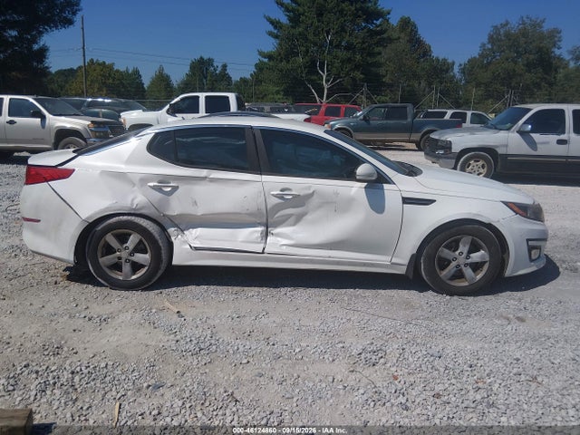 46124860 :رقم المزاد ، KNAGM4A78F5648507 vin ، 2015 Kia Optima Lx مزاد بيع