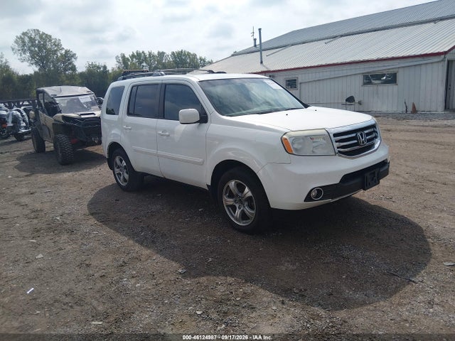 2014 Honda Pilot Ex-l მანქანა იყიდება აუქციონზე, vin: 5FNYF4H67EB057581, აუქციონის ნომერი: 46124987