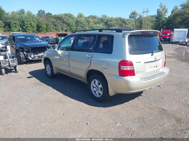 46125009 :رقم المزاد ، JTEHF21AX30139413 vin ، 2003 Toyota Highlander V6 مزاد بيع