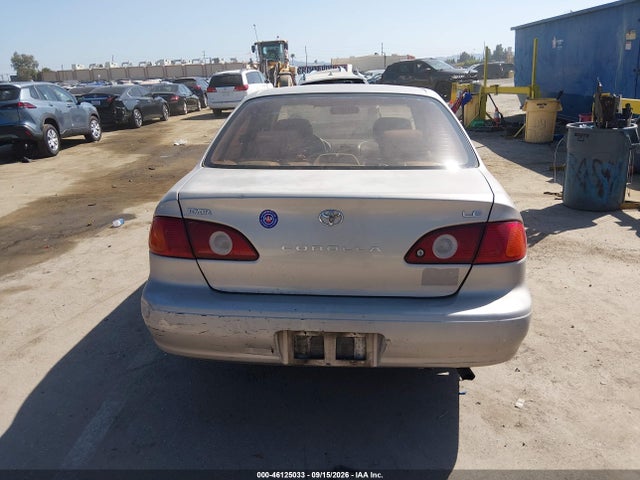 Продаж на аукціоні авто 2001 Toyota Corolla Le, vin: 1NXBR12E31Z549033, номер лоту: 46125033
