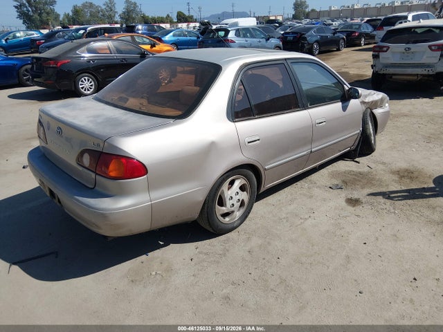 Продаж на аукціоні авто 2001 Toyota Corolla Le, vin: 1NXBR12E31Z549033, номер лоту: 46125033
