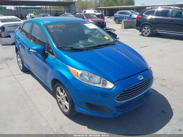 2016 Ford Fiesta Se მანქანა იყიდება აუქციონზე, vin: 3FADP4BJ3GM154273, აუქციონის ნომერი: 46125110