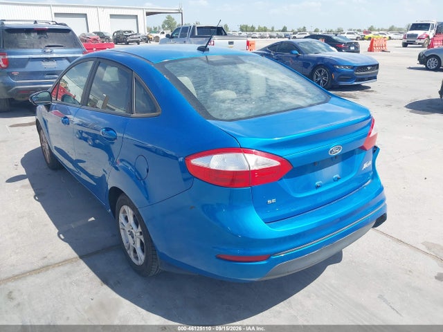 2016 Ford Fiesta Se მანქანა იყიდება აუქციონზე, vin: 3FADP4BJ3GM154273, აუქციონის ნომერი: 46125110