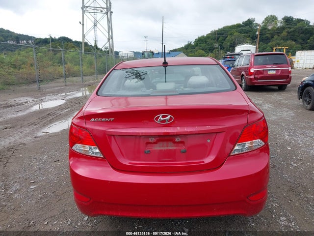 Aukcja sprzedaży 2012 Hyundai Accent Gls, vin: KMHCU4AE8CU165032, numer aukcji: 46125136