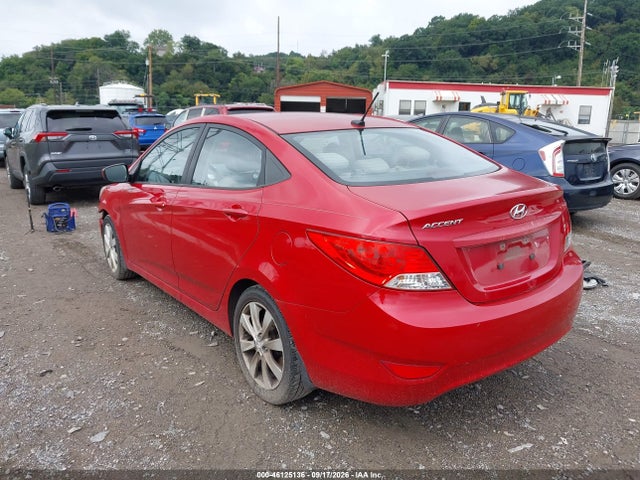 Aukcja sprzedaży 2012 Hyundai Accent Gls, vin: KMHCU4AE8CU165032, numer aukcji: 46125136
