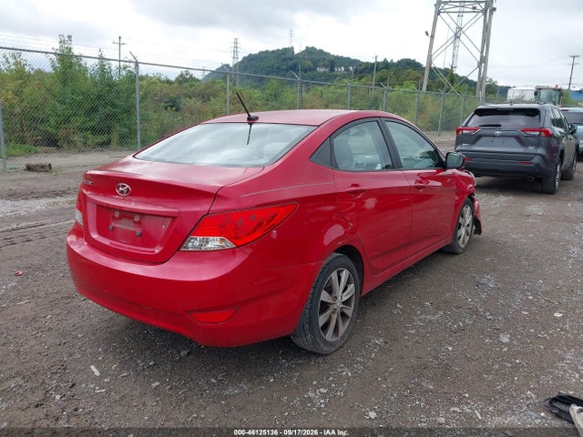 Aukcja sprzedaży 2012 Hyundai Accent Gls, vin: KMHCU4AE8CU165032, numer aukcji: 46125136