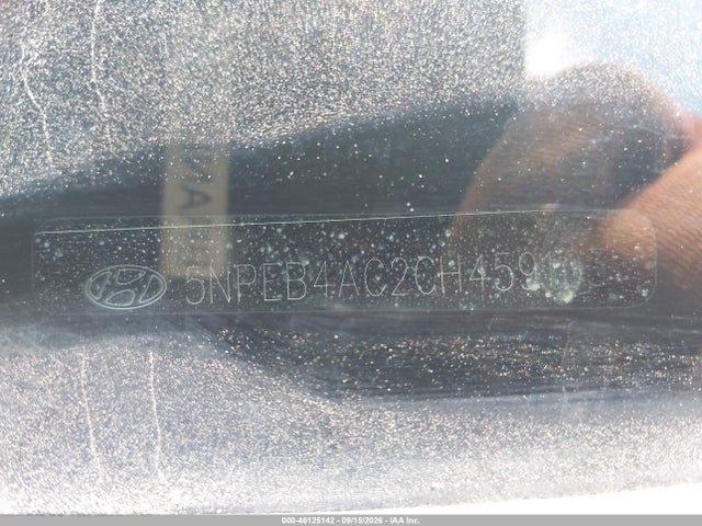 Продажа на аукционе авто 2012 Hyundai Sonata Gls, vin: 5NPEB4AC2CH459103, номер лота: 46125142