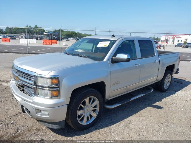 46125167 :رقم المزاد ، 3GCUKTECXEG417256 vin ، 2014 Chevrolet Silverado 1500 High Country مزاد بيع